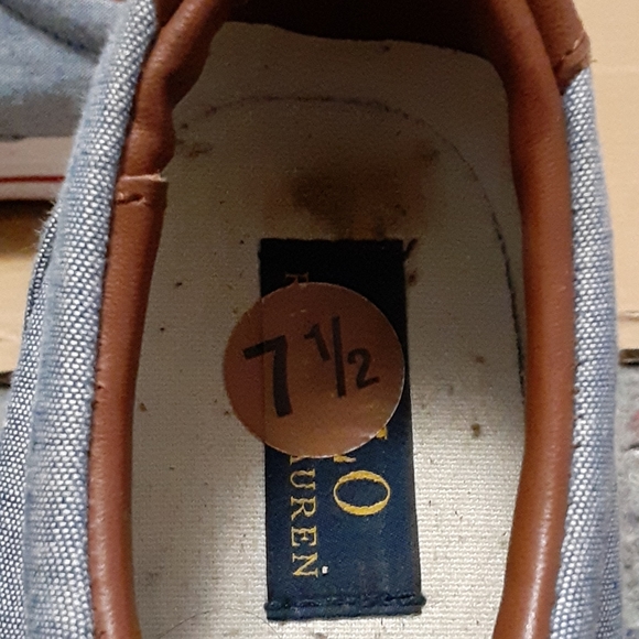 Polo Ralph Lauren "Vaughn" sneakers size 7.5 - Picture 11 of 11